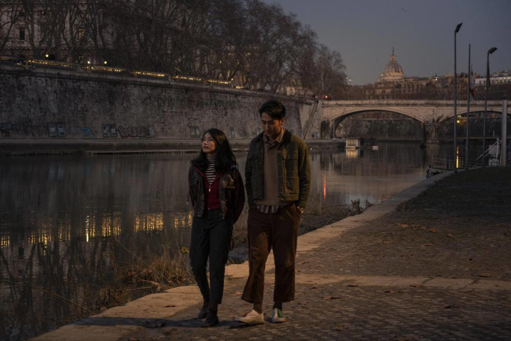 Le riprese a Roma del film The Italian Recipe