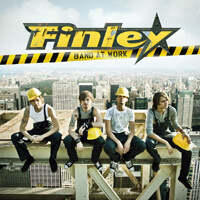 la cover dell'album dei Finley “Band at work”